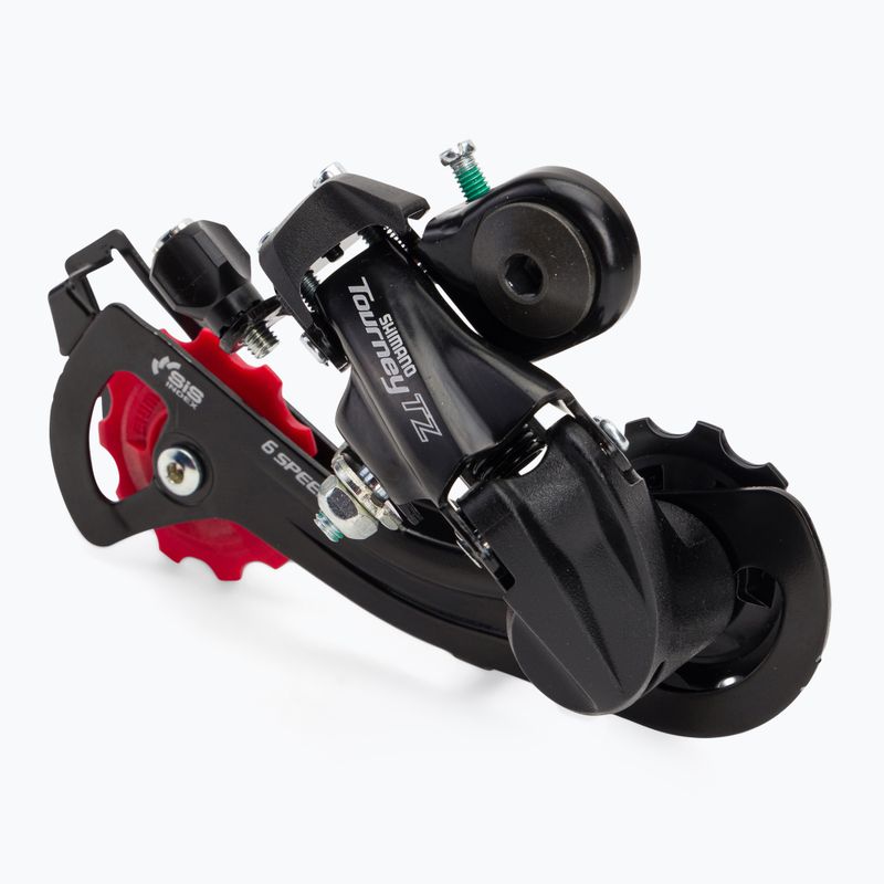 Przerzutka rowerowa tylna Shimano RD-TZ500 GS na śrubę 6rz black
