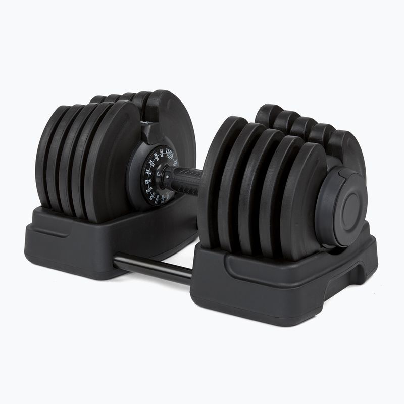 Hantel/sztanga 2w1 XTREXO TRX-ABD40 1-40 kg czarna/pomarańczowa 3