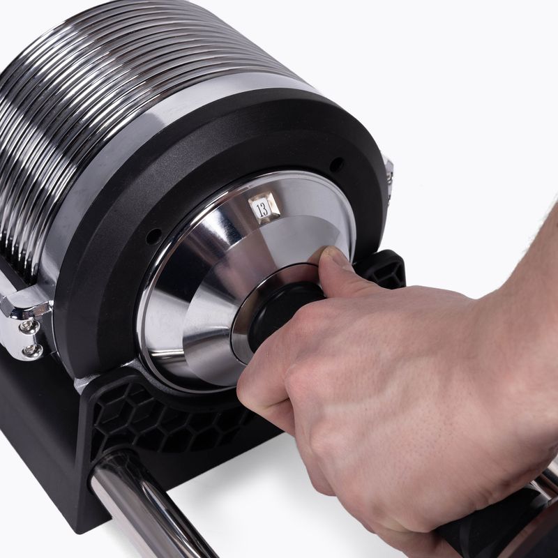 Hantel regulowany XTREXO TRX-AD32C 3-32 kg srebrny 14