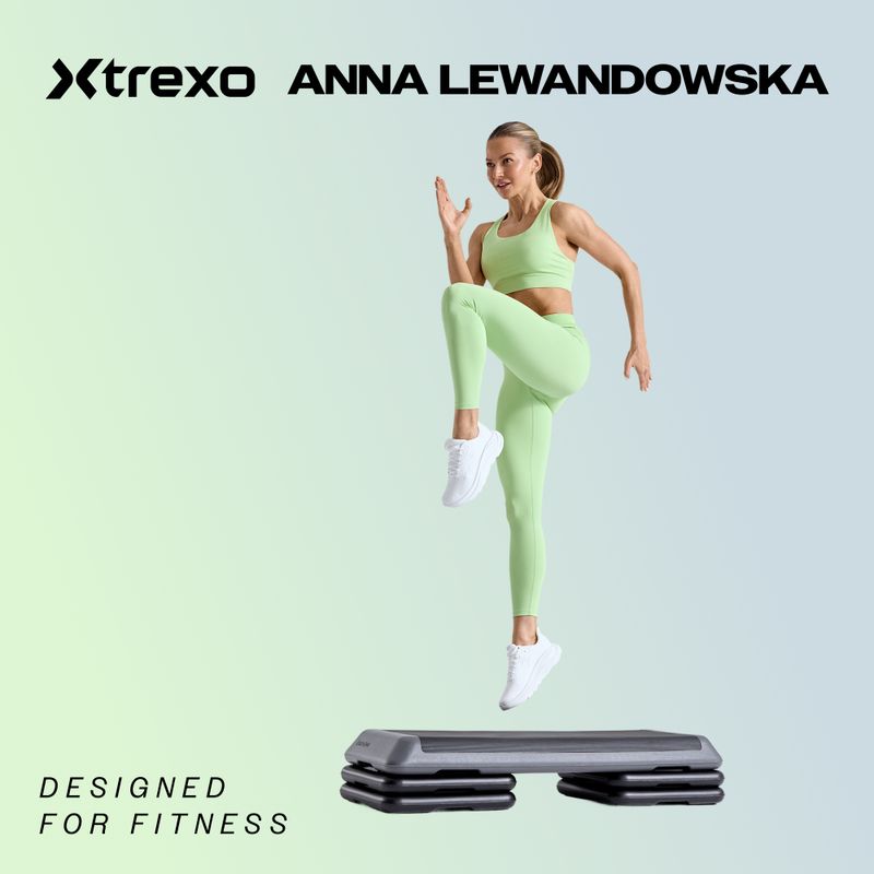 Step do aerobiku XTREXO 2 stopniowy różowy 2