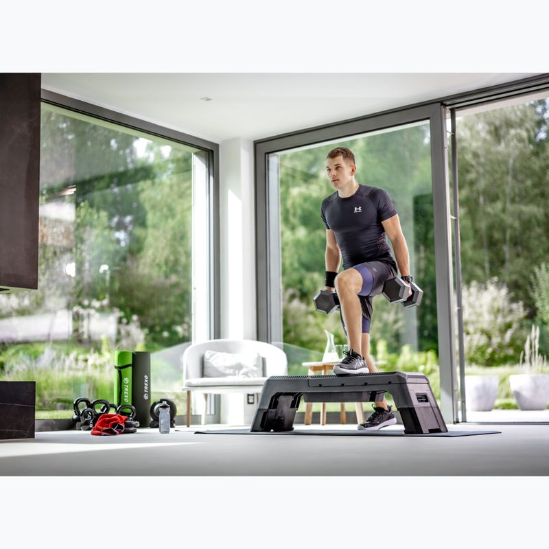 Hantel ogumowany XTREXO Hex 17.5 kg 2