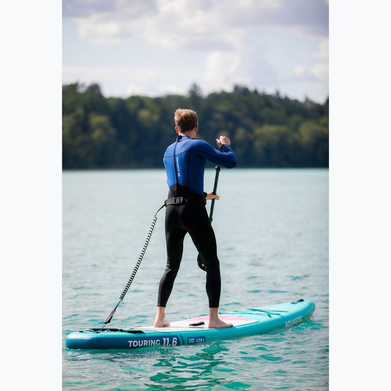 Leash do deski SUP biodrowy AQUASTIC SPA003 4
