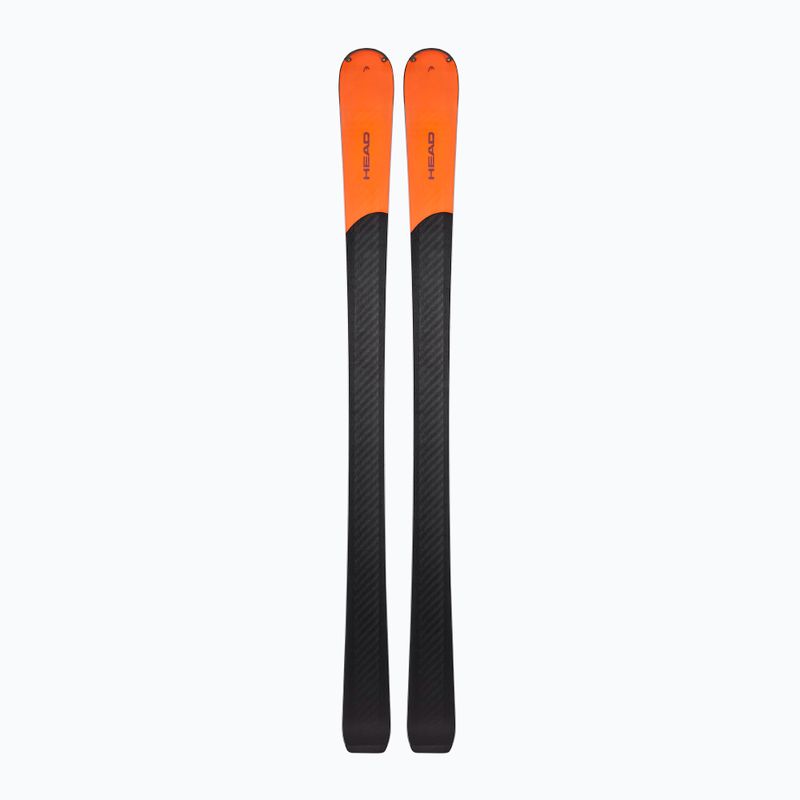 Narty zjazdowe damskie HEAD e-total Joy SW SLR Joy Pro + Protector SLR 11 GW dark red/orange 2