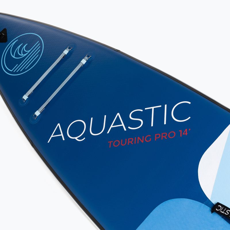 Deska SUP AQUASTIC Touring Pro 14’0" niebieska 12