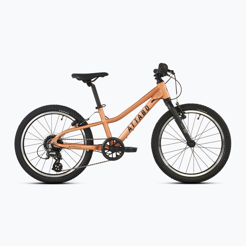 Rower dziecięcy ATTABO RASH 20" 9,2 kg miedziany