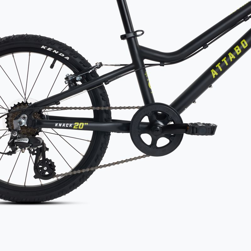 Rower dziecięcy ATTABO KNACK 20" czarny 5
