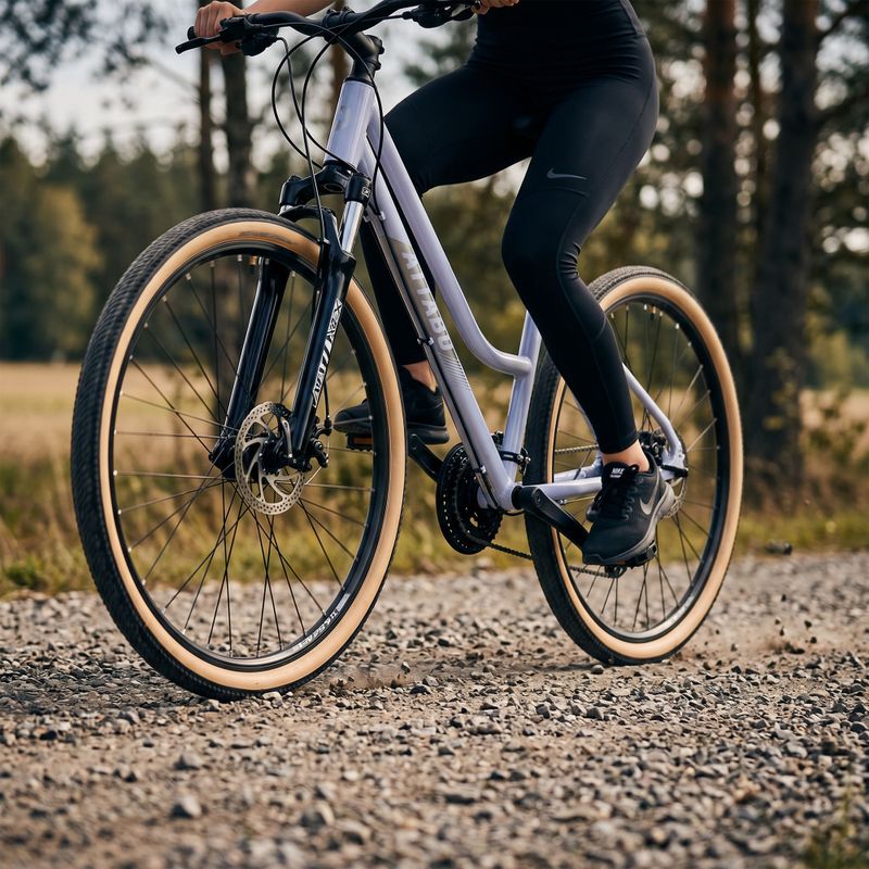 Rower crossowy damski ATTABO SANO 3.0 28" biały 5
