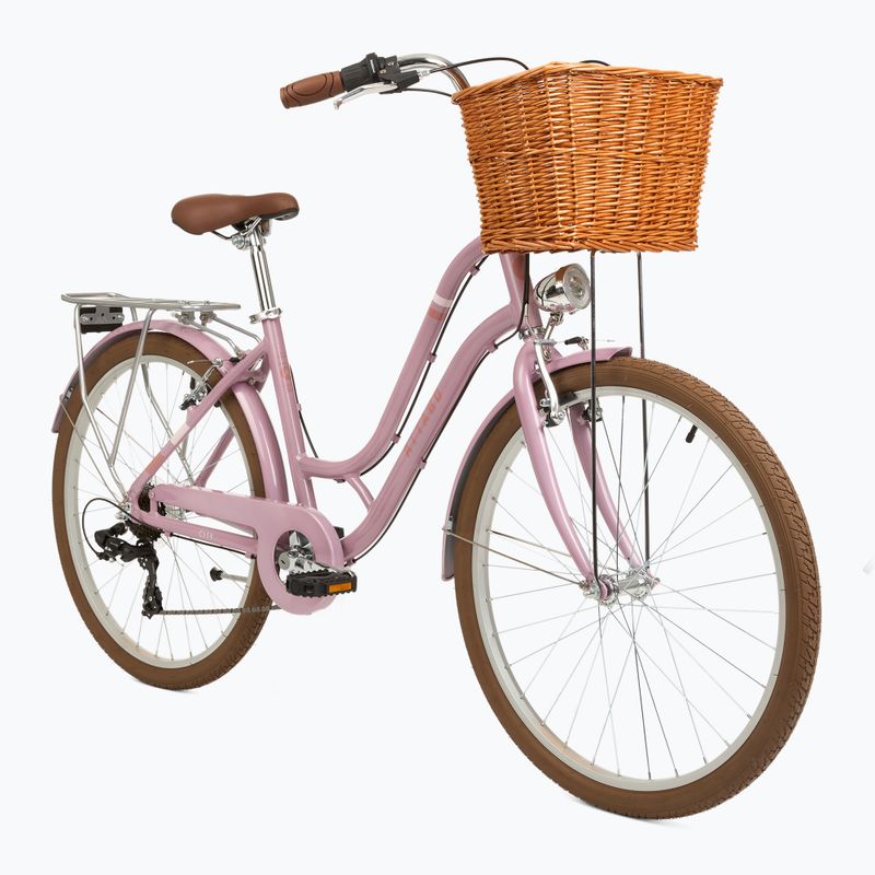 Rower miejski młodzieżowy ATTABO CITY 26" różowy 2