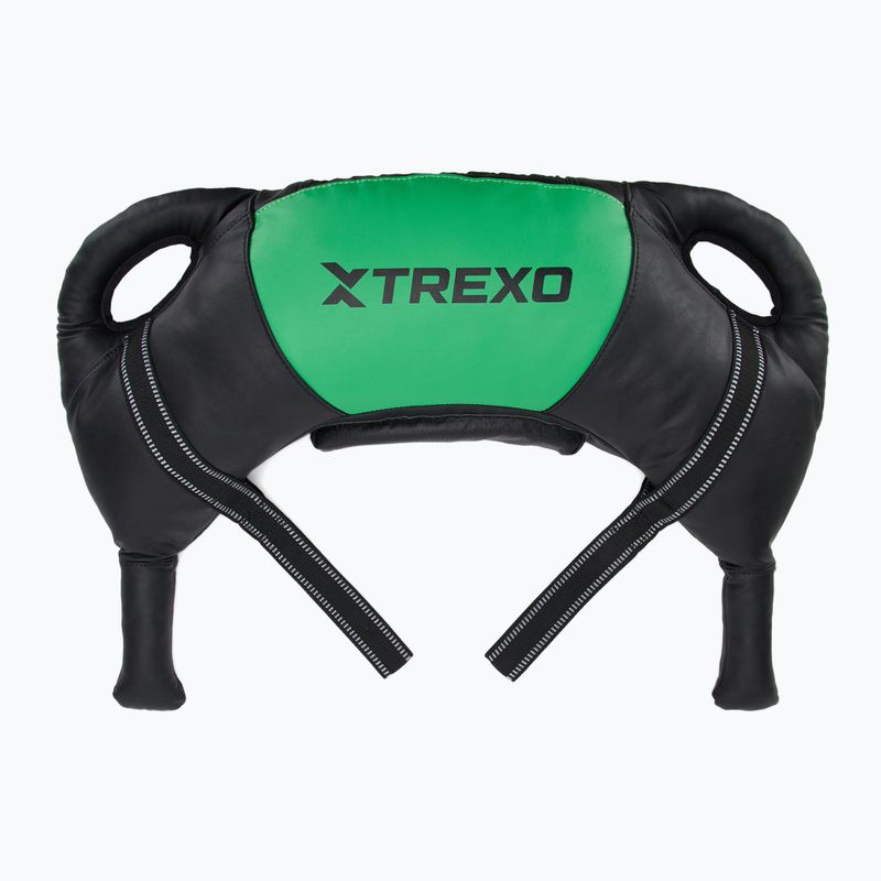 Worek bułgarski XTREXO 10 kg czarny/zielony