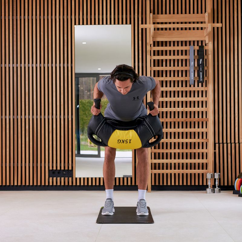 Worek bułgarski XTREXO 15 kg czarny/żółty 8