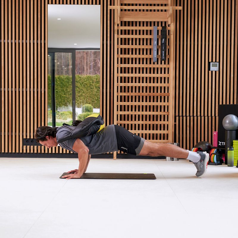 Worek bułgarski XTREXO 15 kg czarny/żółty 11