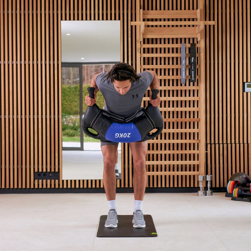 Worek bułgarski XTREXO 20 kg czarny/niebieski 8