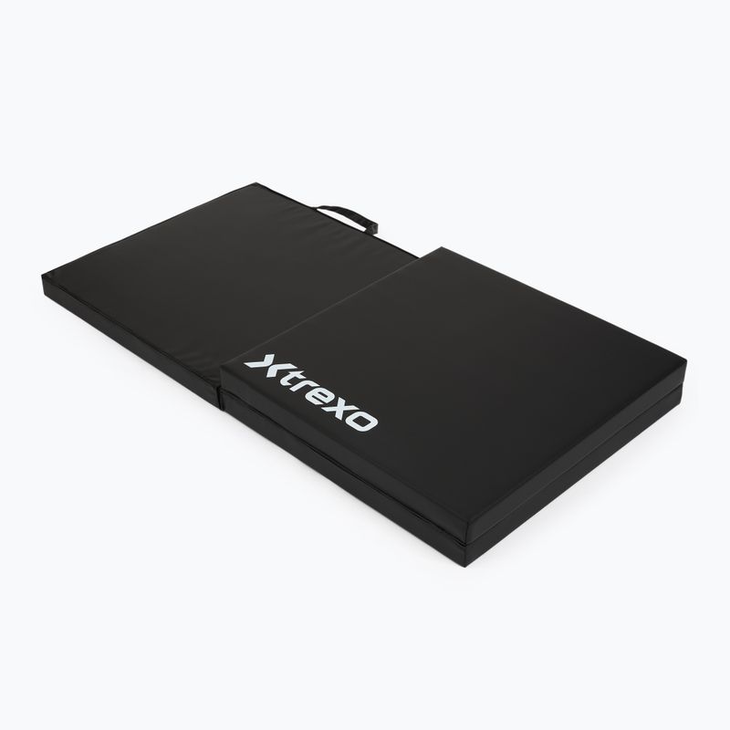 Materac gimnastyczny XTREXO składany 180 x  60 x 5 cm czarny 7