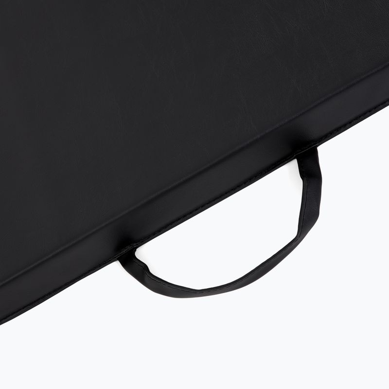 Materac gimnastyczny TREXO składany 180 x  60 x 5 cm  czarny 9