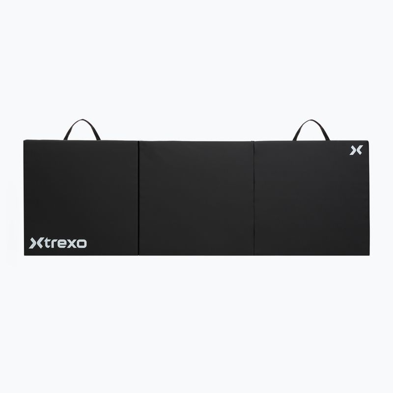 Materac gimnastyczny XTREXO składany 180 x  60 x 5 cm czarny 6