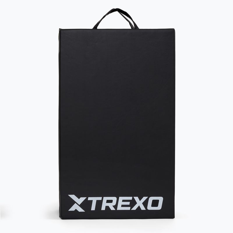 Materac gimnastyczny TREXO składany 195 x 80 x 5 cm czarny 5