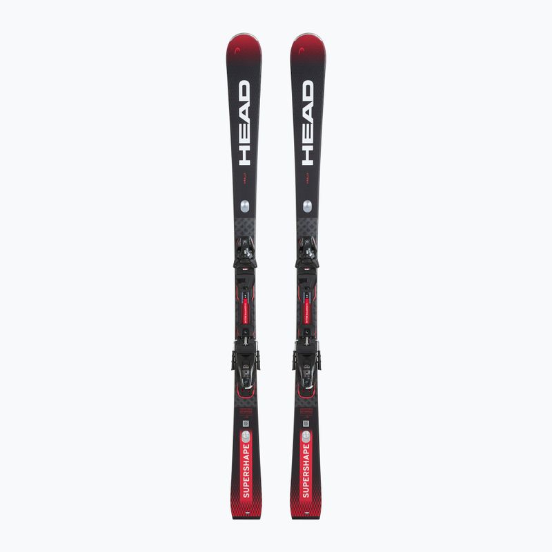 Narty zjazdowe HEAD Supershape e-Rally SW BB-PR + Protector PR 13 GW black/red
