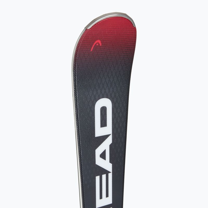 Narty zjazdowe HEAD Supershape e-Rally SW BB-PR + Protector PR 13 GW black/red 6