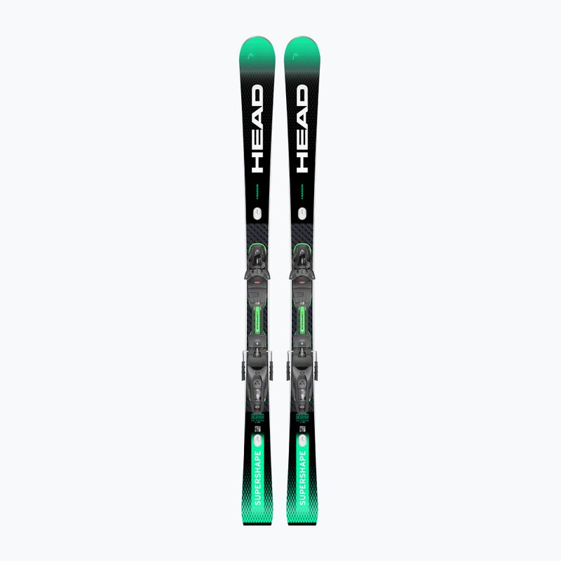 Narty zjazdowe HEAD Supershape e-Magnum SW BB-PR + wiązania Protector PR 13 GW black/green