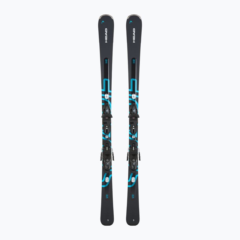 Narty zjazdowe HEAD Shape e-V8 SW AMT-PR + wiązania Protector PR 11 GW anthracite/blue