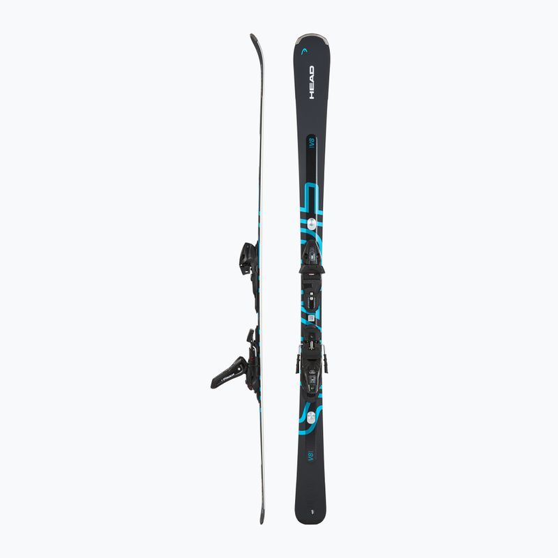 Narty zjazdowe HEAD Shape e-V8 SW AMT-PR + wiązania Protector PR 11 GW anthracite/blue 2