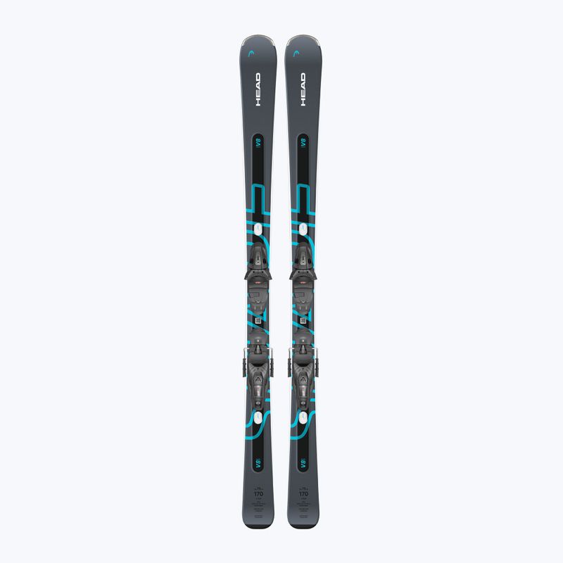 Narty zjazdowe HEAD Shape e-V8 SW AMT-PR + wiązania Protector PR 11 GW anthracite/blue 8