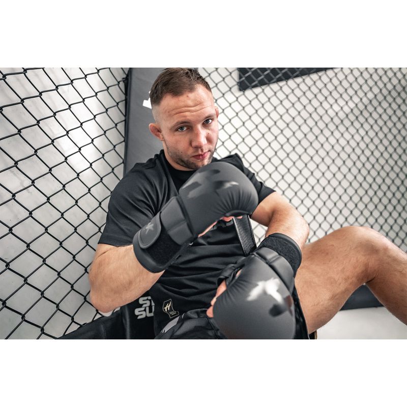 Rękawice sparingowe MMA HOOK FIGHTING TX0-B4M0014 czarny 8
