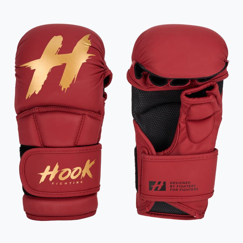 Rękawice sparingowe MMA HOOK FIGHTING TX0-B4M0016 czerwony