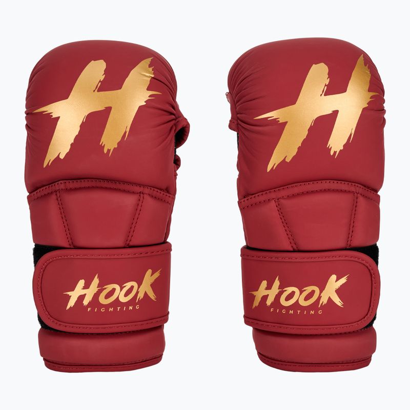 Rękawice sparingowe MMA HOOK FIGHTING TX0-B4M0016 czerwony 3
