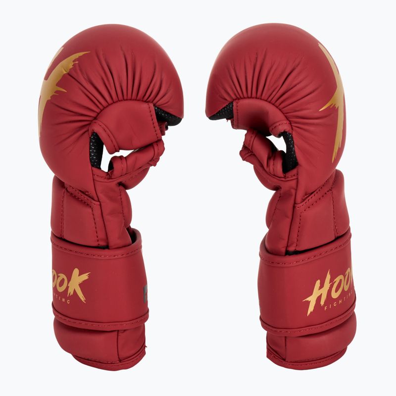 Rękawice sparingowe MMA HOOK FIGHTING TX0-B4M0016 czerwony 5