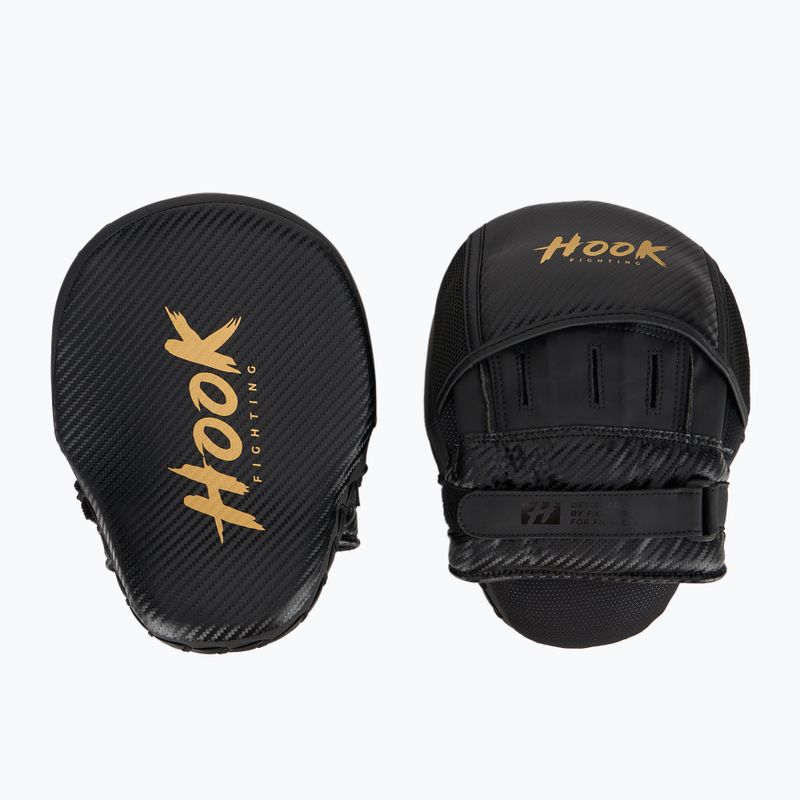 Łapy treningowe HOOK FIGHTING Carbon czarny 2
