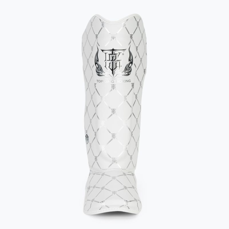 Ochraniacze piszczeli i stóp Top King Chain white/silver 4