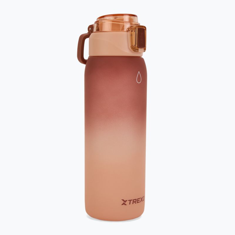 Bidon XTREXO Haust 1000 ml brązowy 10