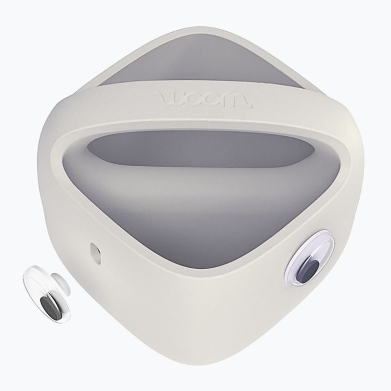 Koszyk rowerowy dziecięcy przedni woom POP pebble grey 2