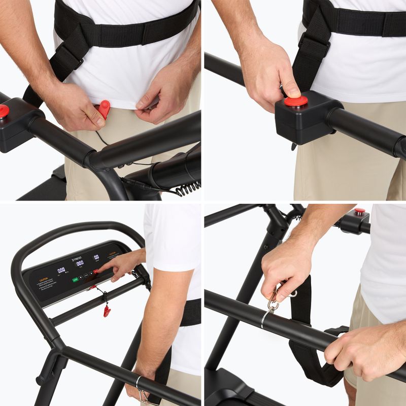 Bieżnia elektryczna XTREXO regeneracyjna R300 czarny 8