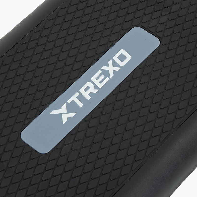 Step do aerobiku TREXO antypoślizgowy max 250kg szary 9