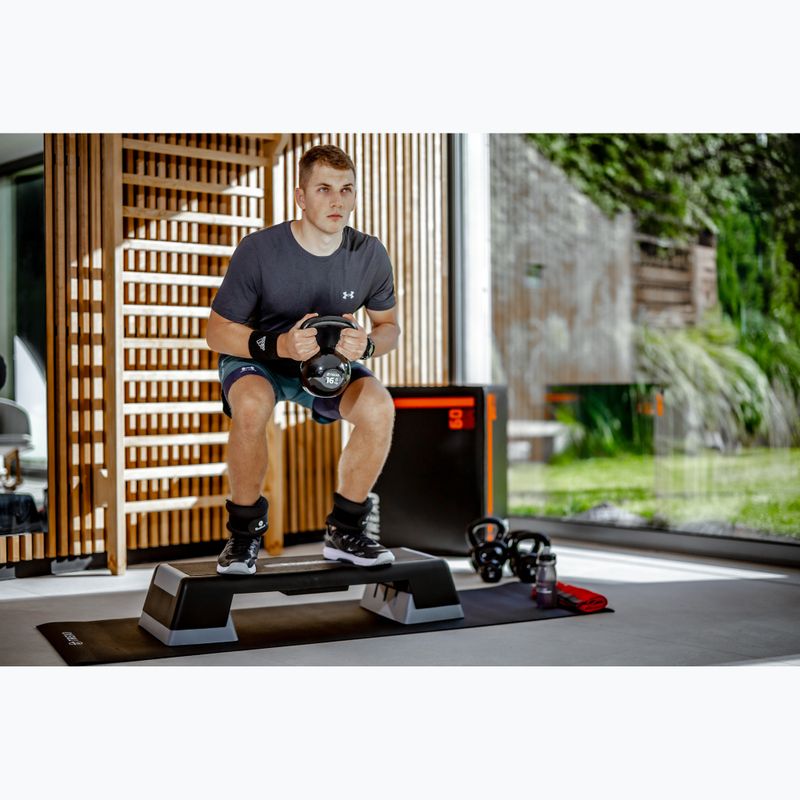 Step do aerobiku XTREXO antypoślizgowy max 250kg szary 8