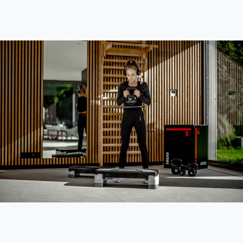 Step do aerobiku XTREXO 3 stopniowy max 250 kg szary 5