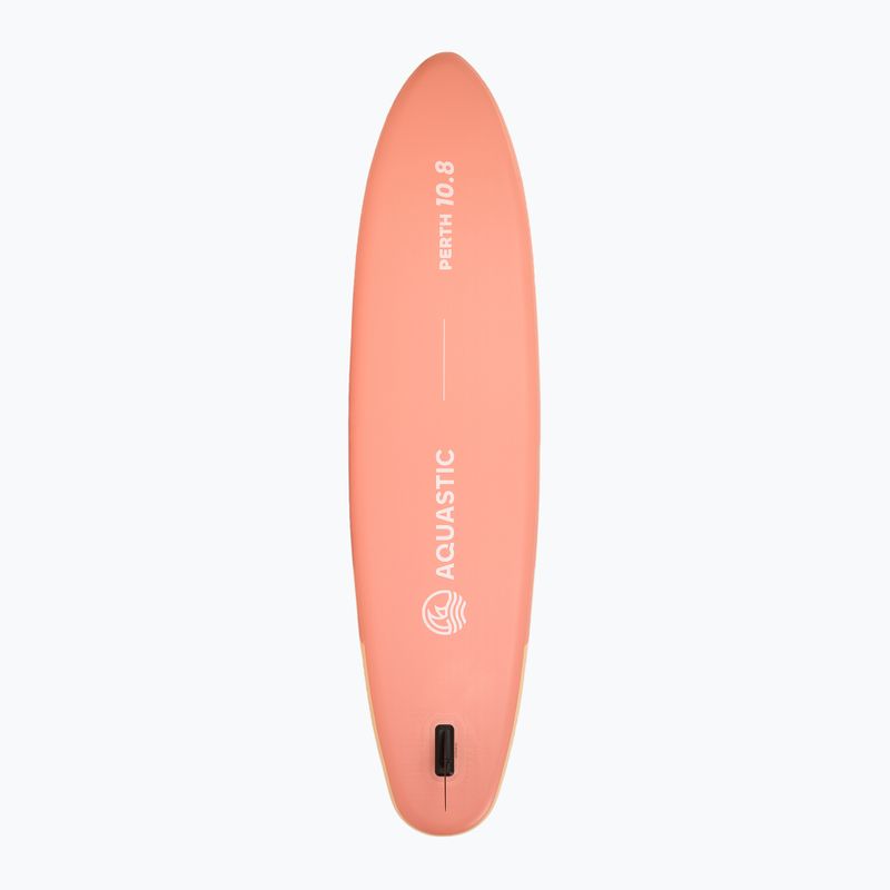 Zestaw deska SUP pompowana AQUASTIC Perth 10'8" allround pomarańczowy 4