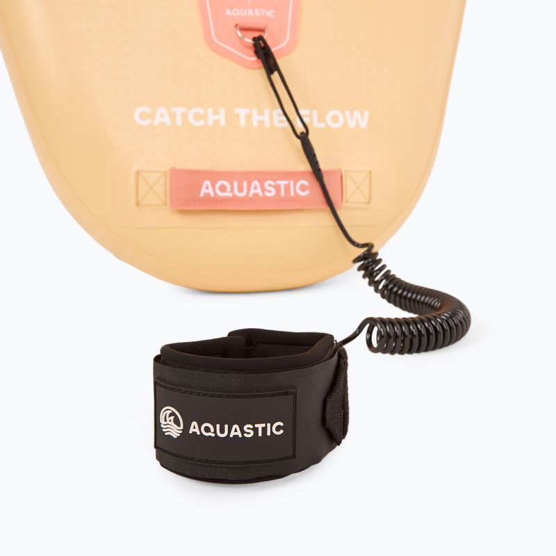 Zestaw deska SUP pompowana AQUASTIC Perth 10'8" allround pomarańczowy 10