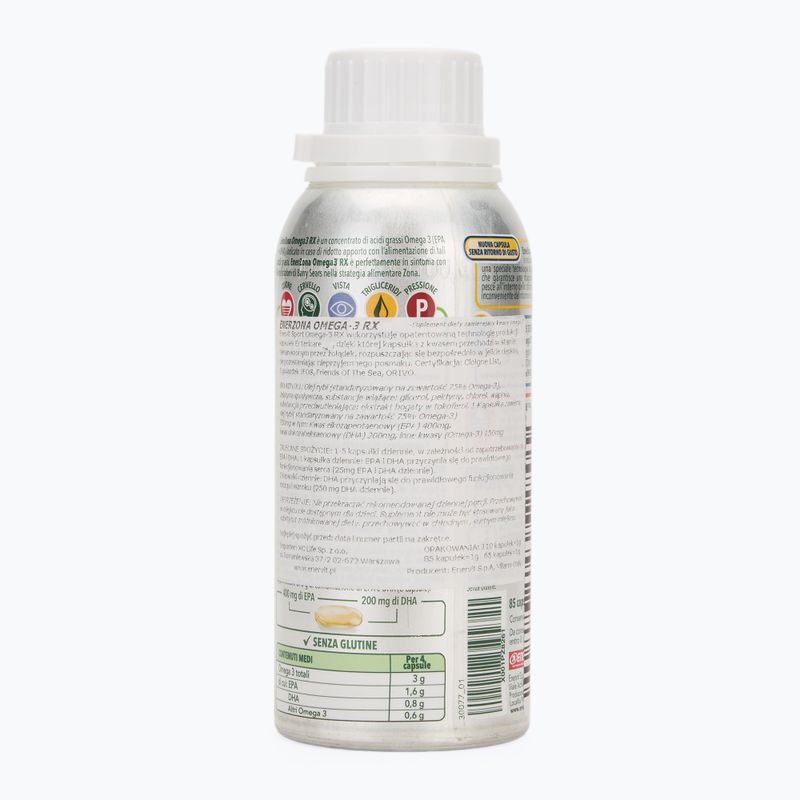 Kwasy tłuszczowe Enervit Enerzona Omega 3 RX 85 kapsułek 2