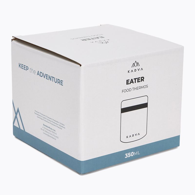 Pojemnik obiadowy izolowany KADVA Eater 350 ml czarny 6