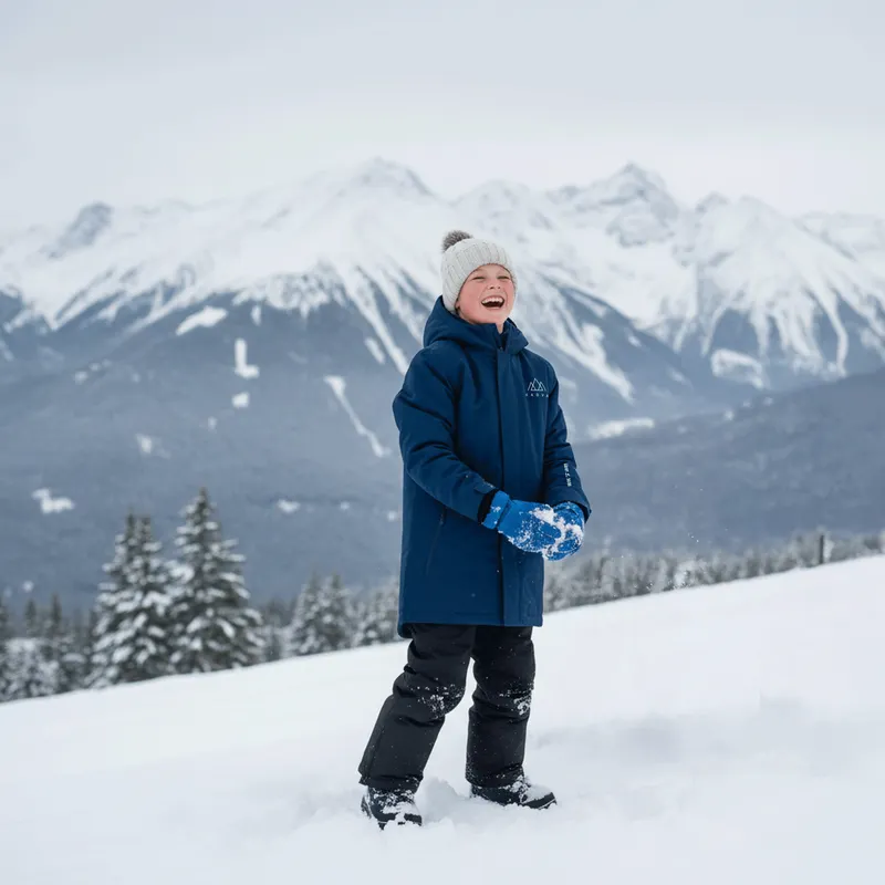 Spodnie narciarskie dziecięce KADVA Skiro Pants granatowy 7