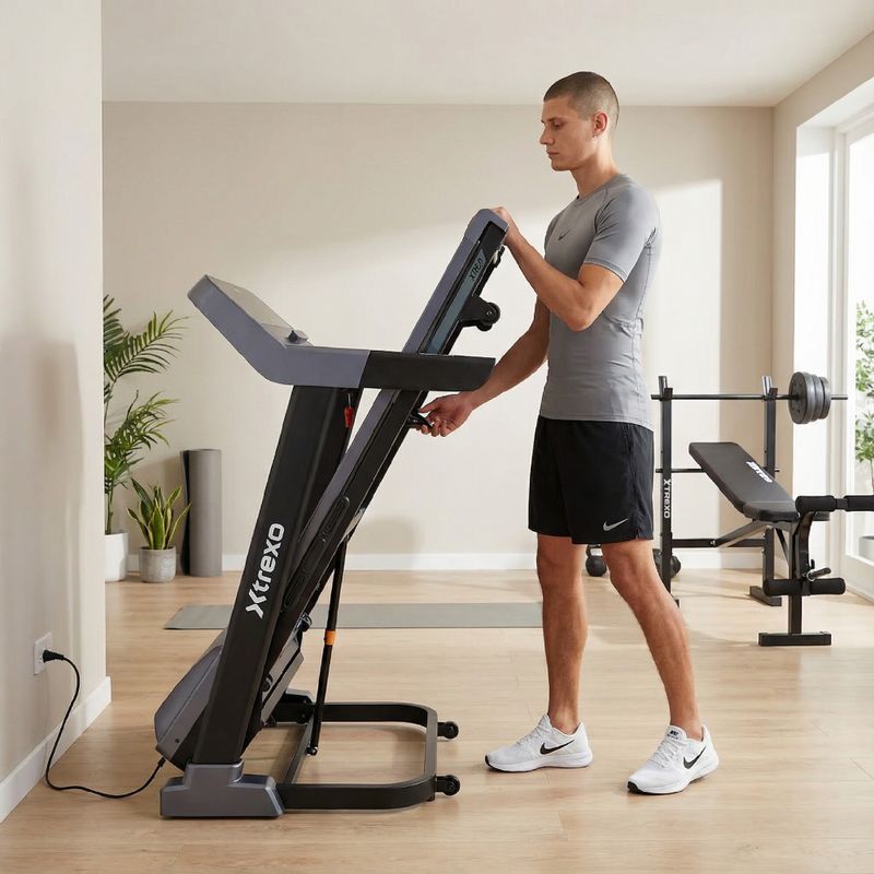 Bieżnia elektryczna XTREXO X450 czarny 4