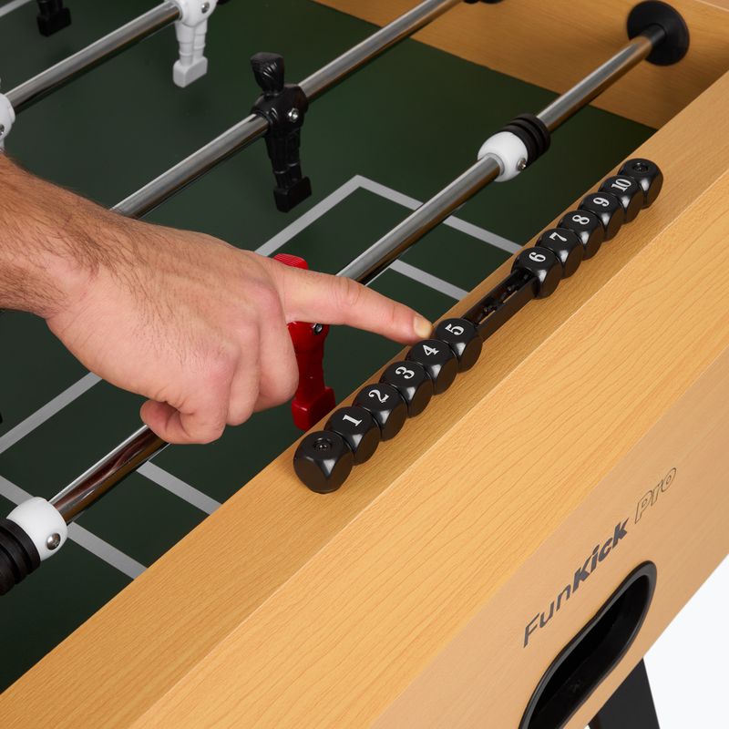 Stół OneTeam piłkarzyki FunKick Pro czarny 5