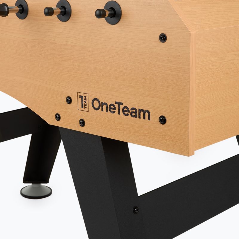 Stół OneTeam piłkarzyki FunKick Pro czarny 7