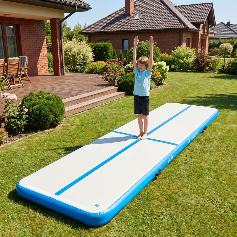 Ścieżka gimnastyczna XTREXO 300 x 100 x 15 cm biały 10