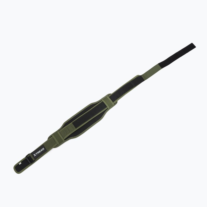 Pas do podnoszenia ciężarów XTREXO neoprenowy zielony 6