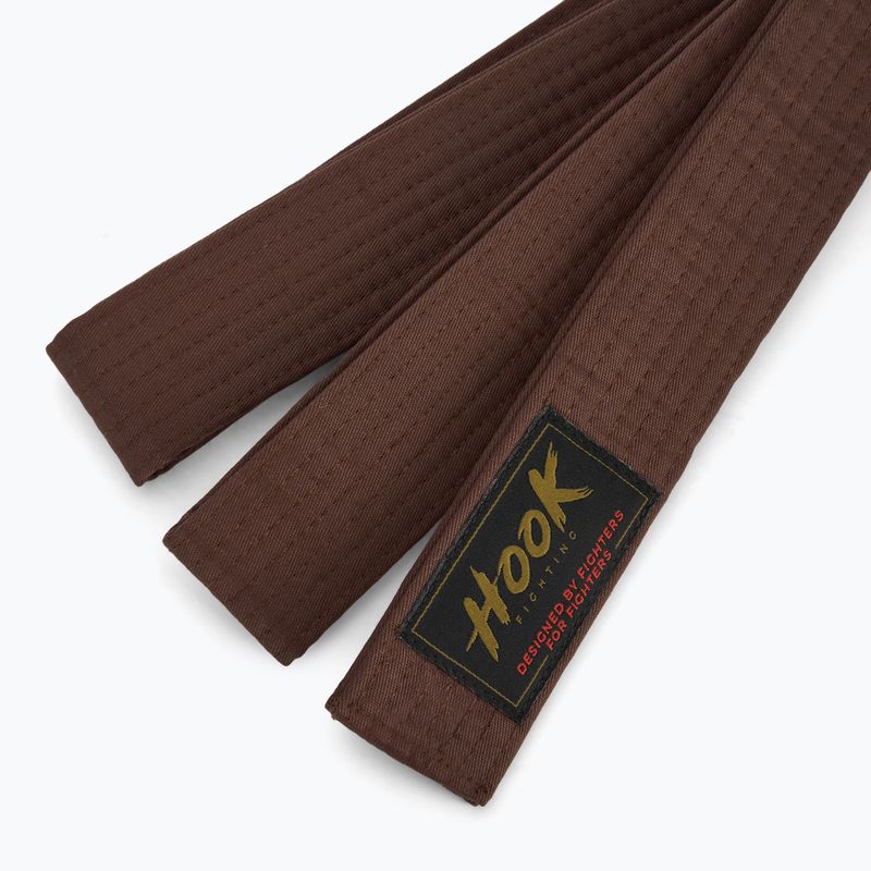 Pas do Judo/Karate HOOK FIGHTING 240 cm brązowy 2