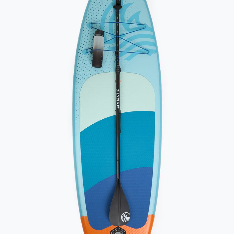 Deska SUP dziecięca AQUASTIC Perth 8'0" allround niebieski 10